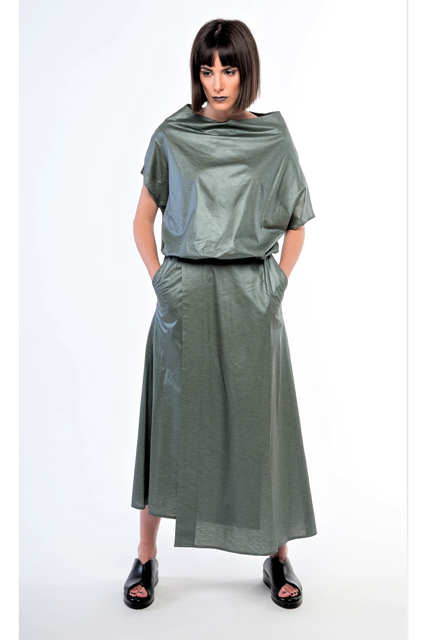 pia-metallic-green-skirt